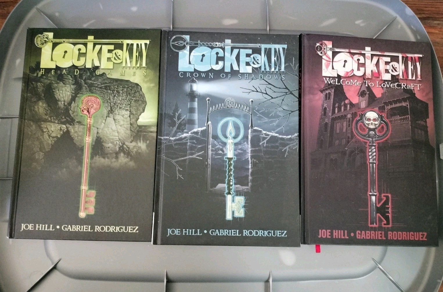 Locke And Key Joe Hill Lot Of 3