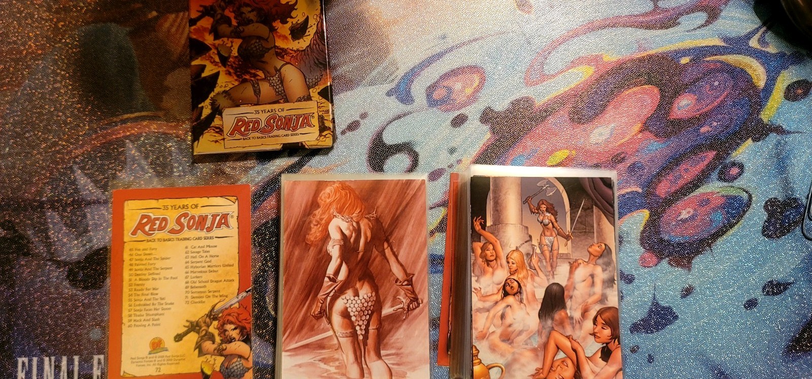 2009 Dynamite Red Sonja 35 Years Back to Basics Complete 72 Card Set