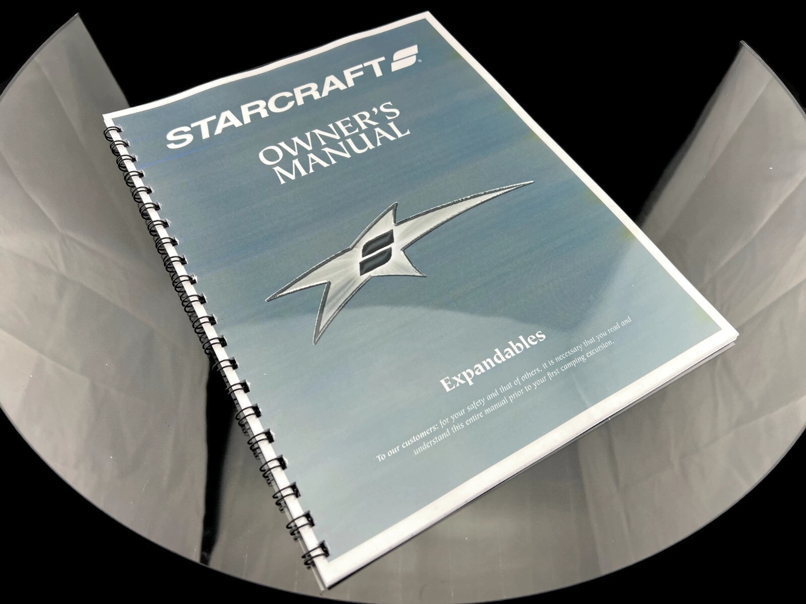 Starcraft 2008 Expandables Owners Manual User Guide Instructions COIL BOUND