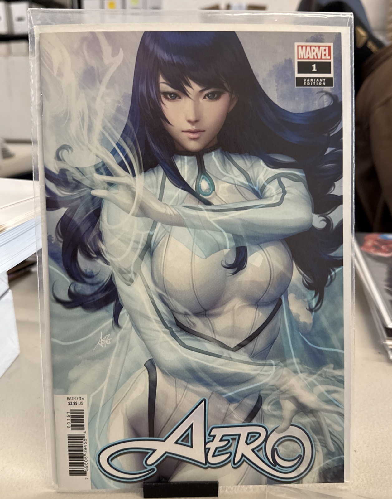 AERO #1  ARTGERM VARIANT  WAVE  MARVEL  2019 NM