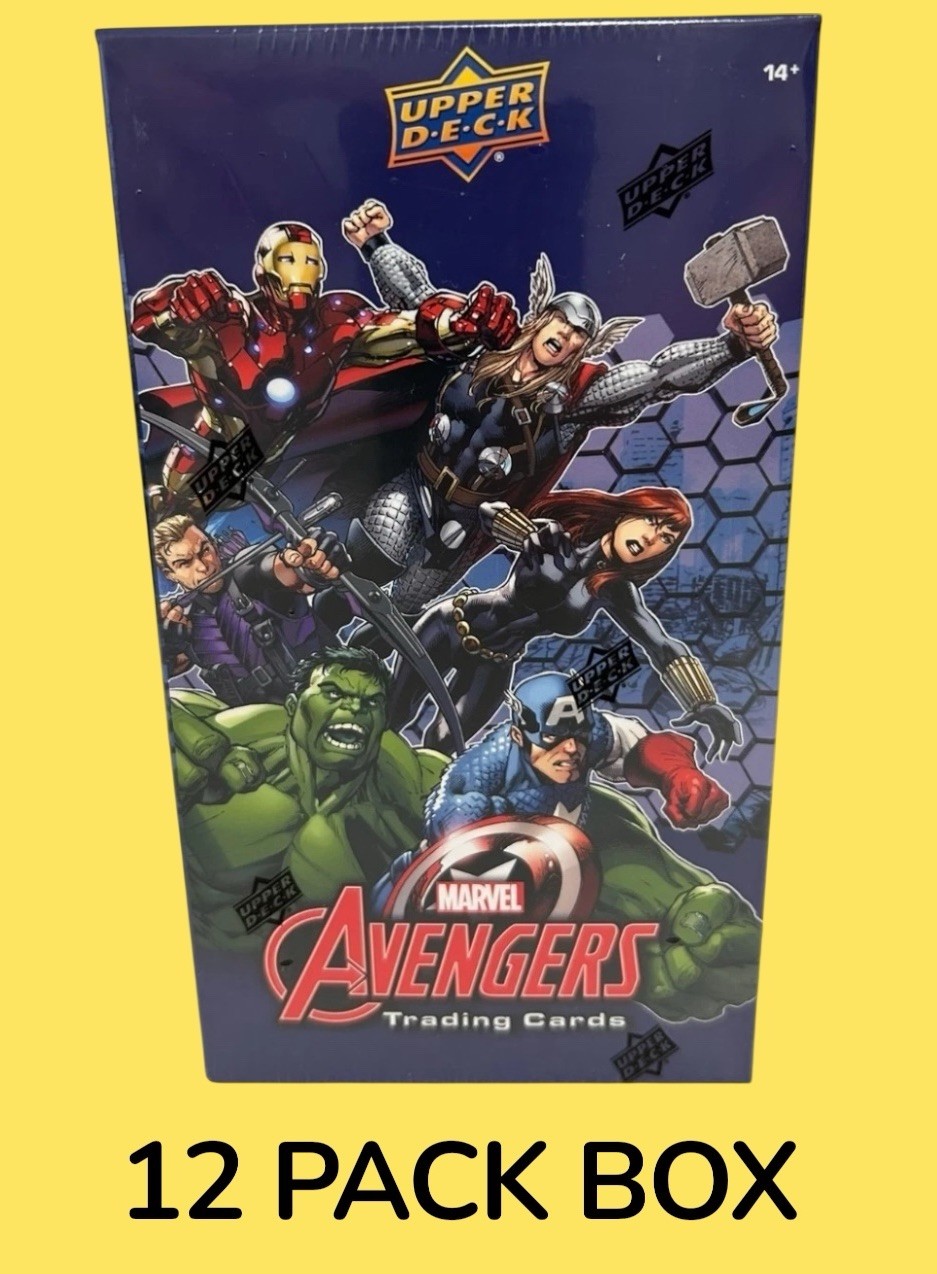 2024 Upper Deck Marvel Avengers 12-pack New Factory Sealed Box - 7 Cards