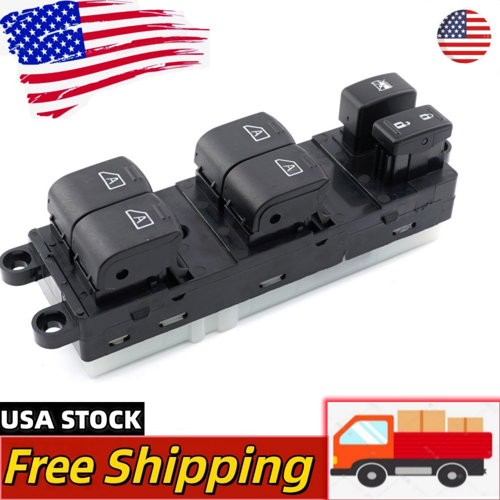 Driver Side Power Window Master Switch, Replacement for Infiniti M35 M45 2006
