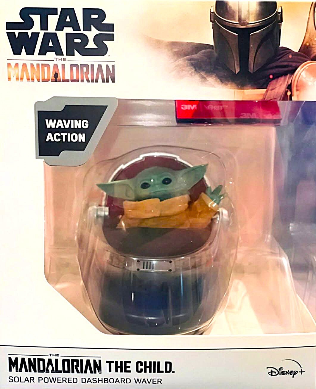 STAR WARS The Mandalorian The Child Solar Powered Waver