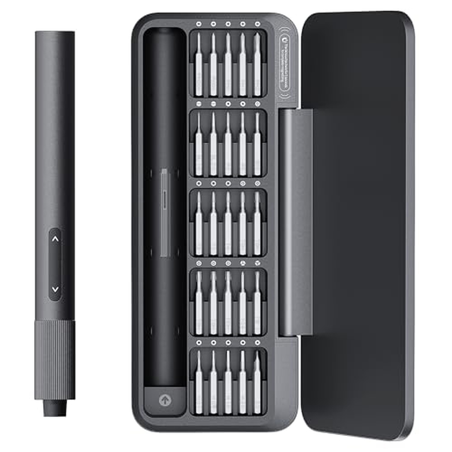 HOTO 25-in-1 Mini Electric Screwdriver, Precision Screwdriver Set