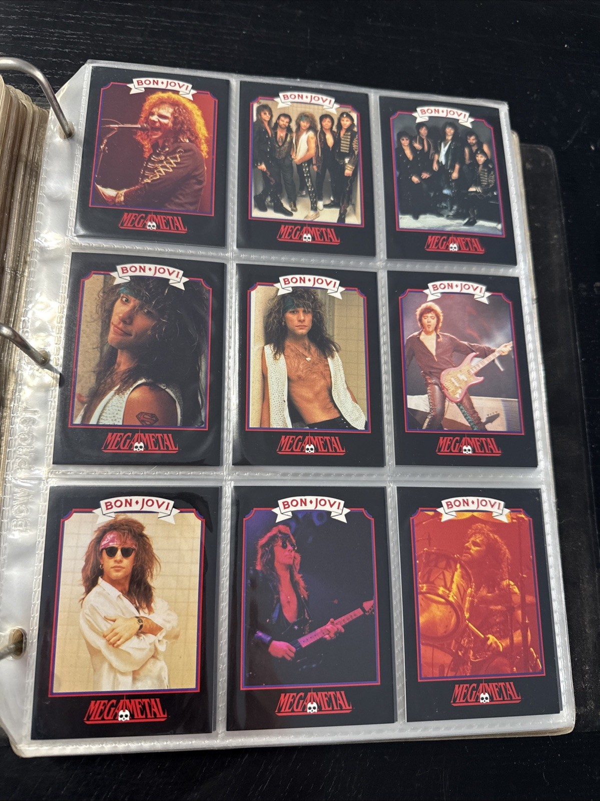 1991 Impel MegaMetal Music Trading Cards Heavy Metal Rock You Pick Choose