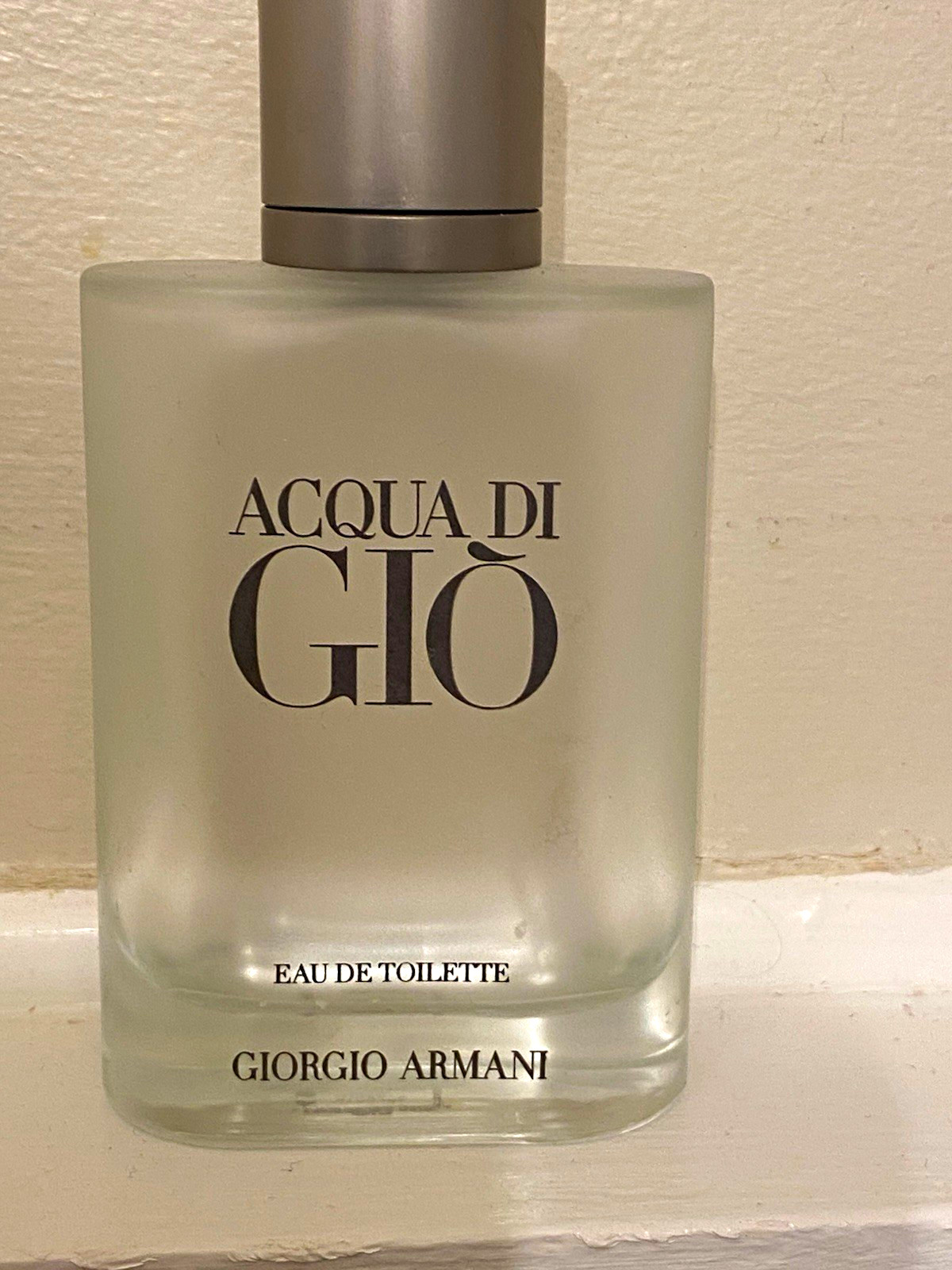 Empty Giorgio Armani Acqua Di Gio Eau de Toilette Regular Size