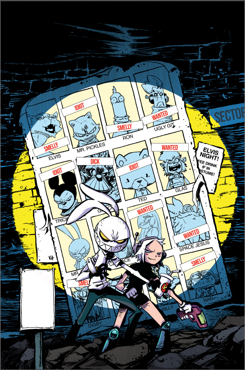 Mr. Easta #1 X-Men Homage by Kit Wallis 