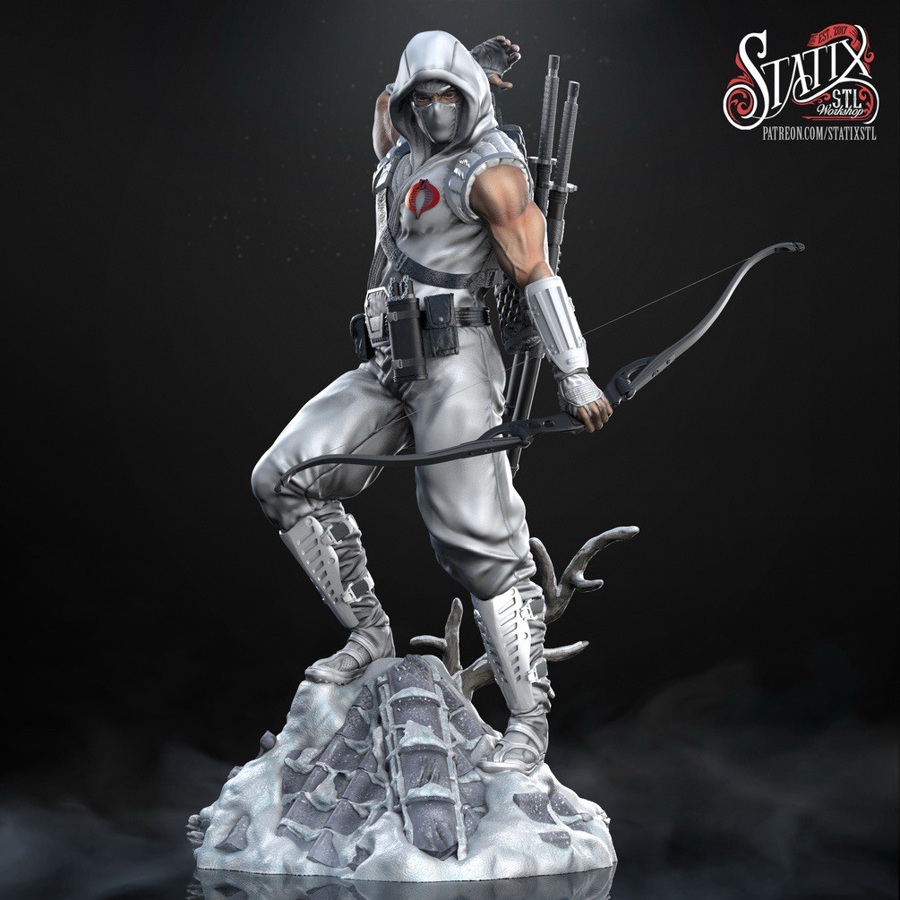 Storm Shadow Resin Garage Kit | 1:6 Scale Ninja Tribute | Unpainted Fan Art