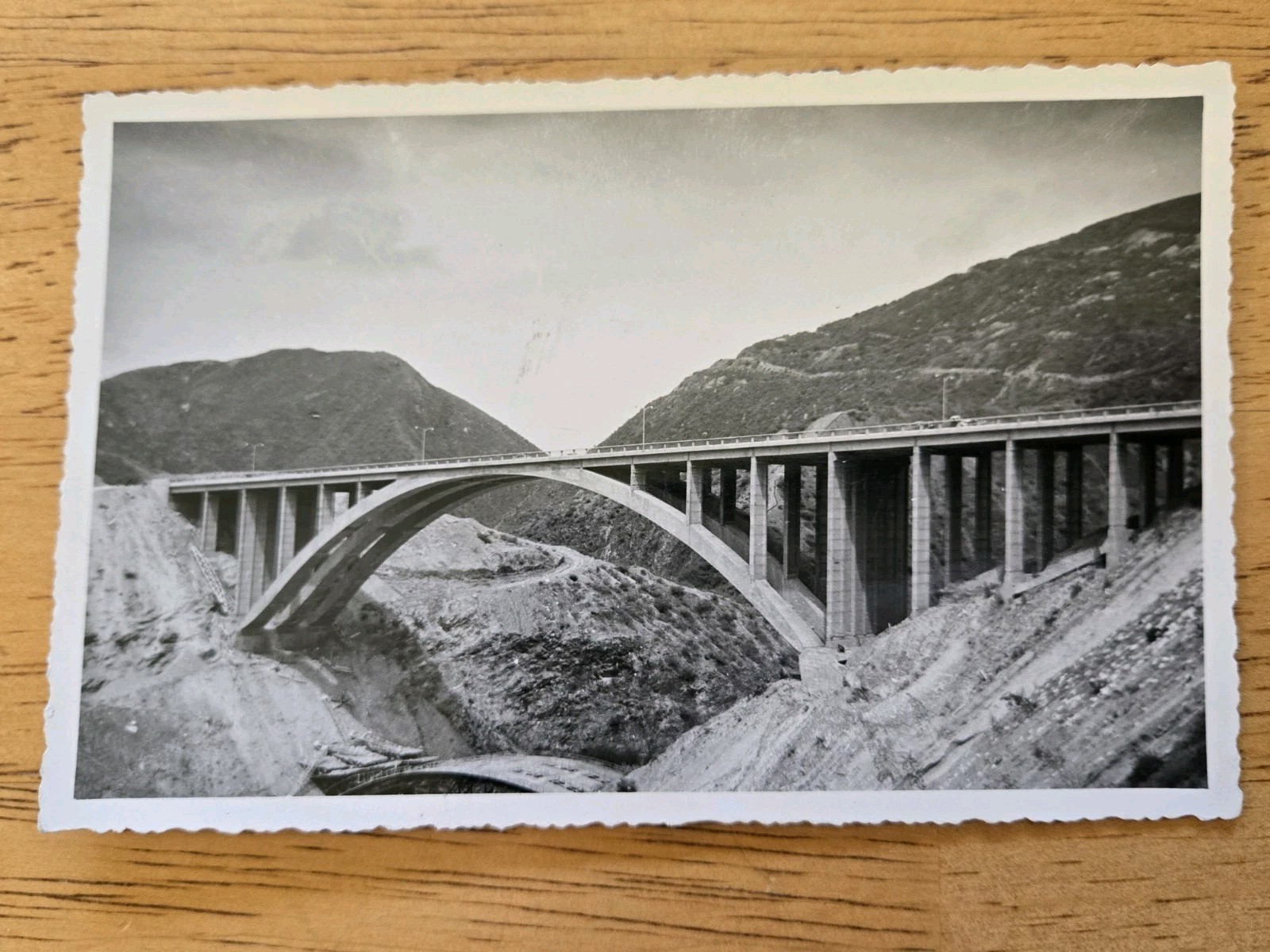 Super Highway Caracas Venezuela RPPC Vintage 1950\'s Postcard UnPosted