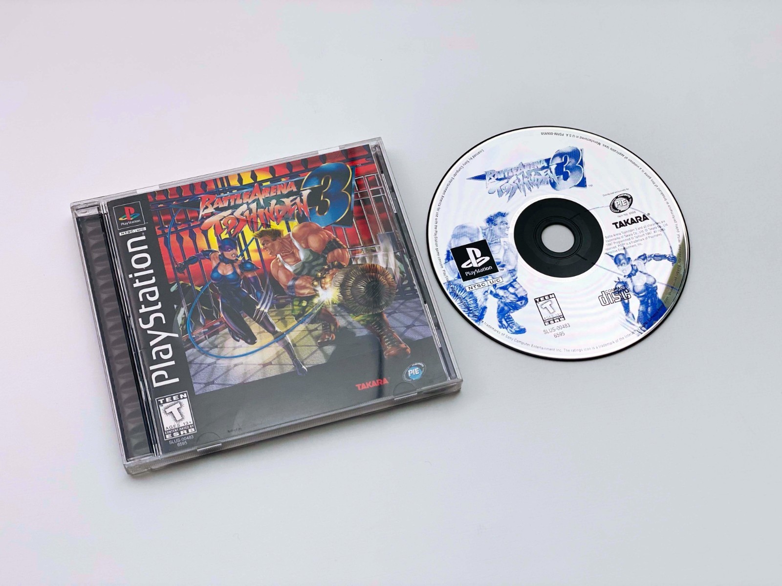 Battle Arena Toshinden 3 (Sony PlayStation PS1, 1997) [COMPLETE] *TESTED