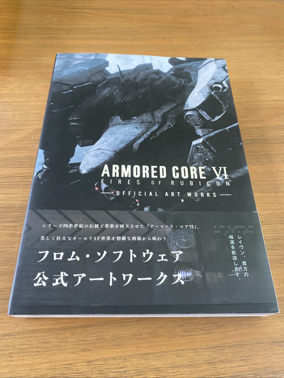 Armored Core VI 6 Fires of Rubicon Official Art Works Design Book Mecha Sci-fi