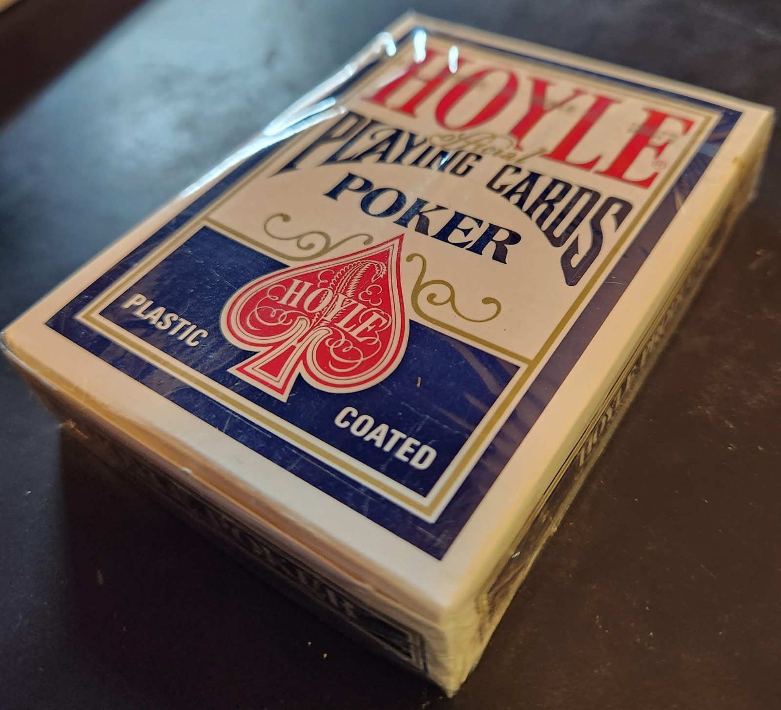 Vintage Hoyle Official Playing Cards Poker Sealed Deck No. 1201 Made in USA