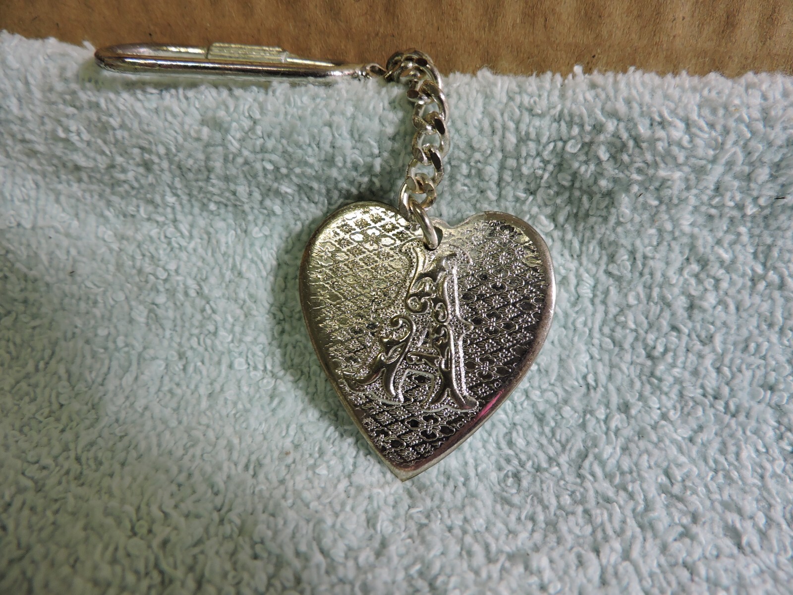 Vintage Heart Shaped Initial \
