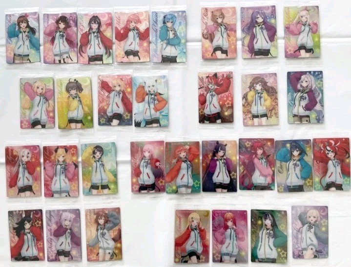 Hololive Wafer Card vol.4 Complete Set of 31 Bandai New FS from Japan
