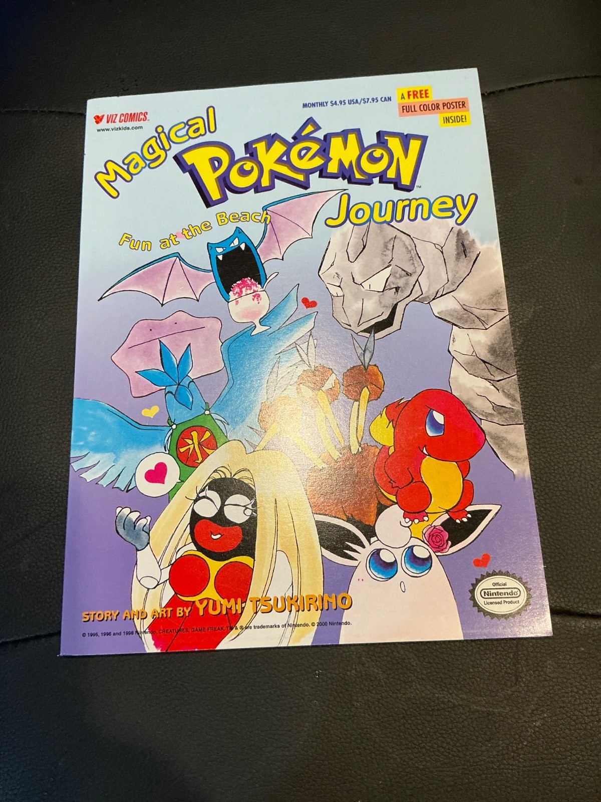 Magical Pokemon Journey #4: Fun At The Beach Viz Comics, nm