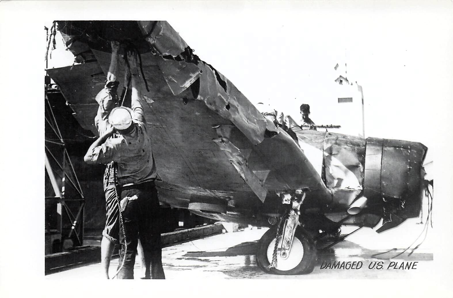Pearl Harbor Souvenir WWII Military Wheeler Air Force Base Photo 5.3x3.7\