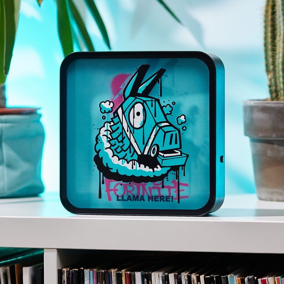 Numskull Official Fortnite 3D Desk Lamp / Wall Light night light