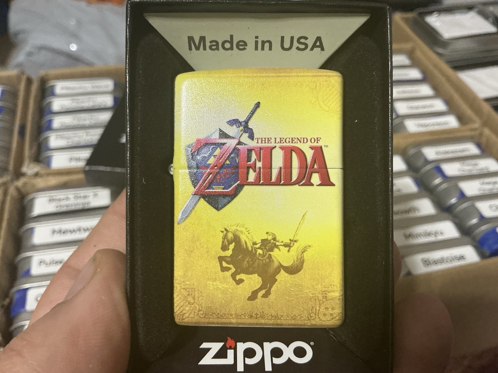 Legend Of Zelda Zippo Lighter Custom Made
