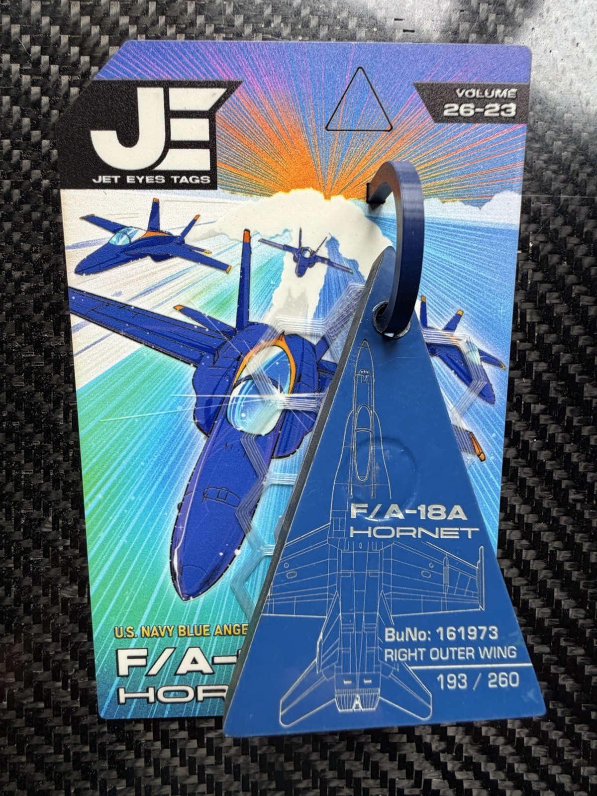 Jet Eyes Boeing F/A-18A Hornet Blue Angel Blue Structured Completely SOLD OUT