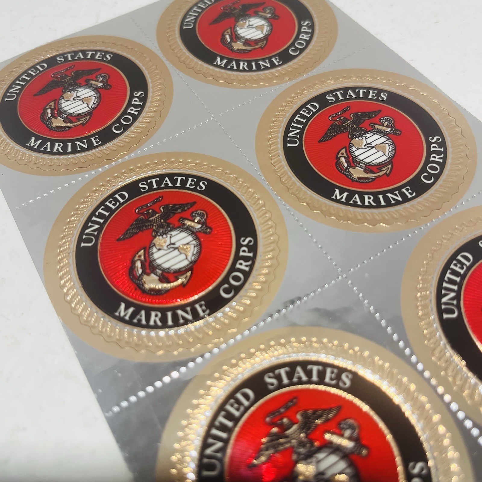 Qty Of 6 - USMC Seal 1.75