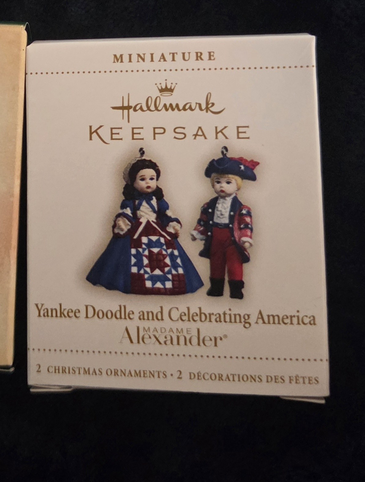 Hallmark 2006 Ornament Yankee Doodle & Celebrating America Madame Alexander