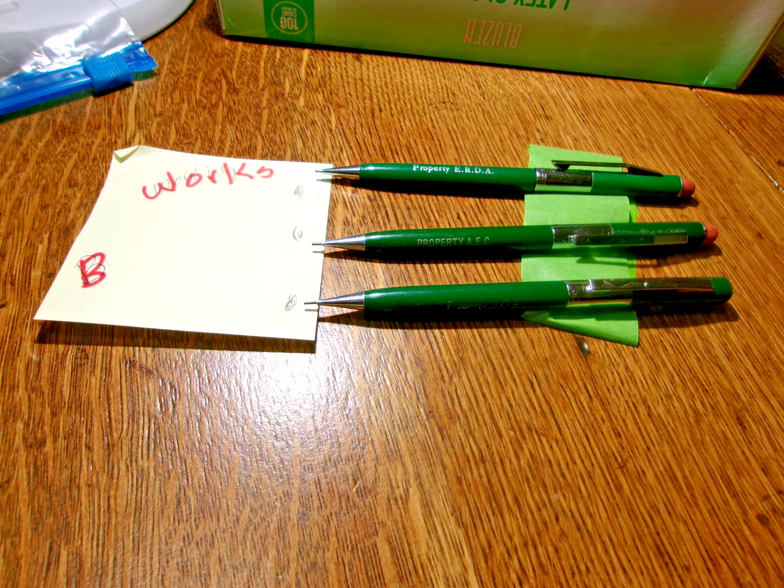 11 vintage Scripto mechanical pencils * working lot