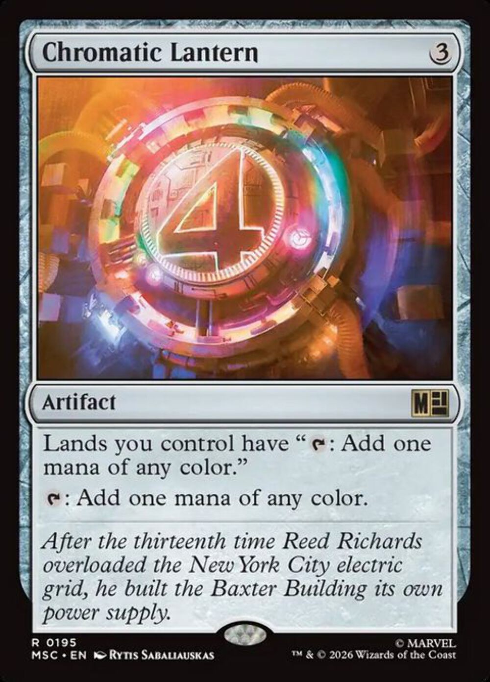Chromatic Lantern (195)