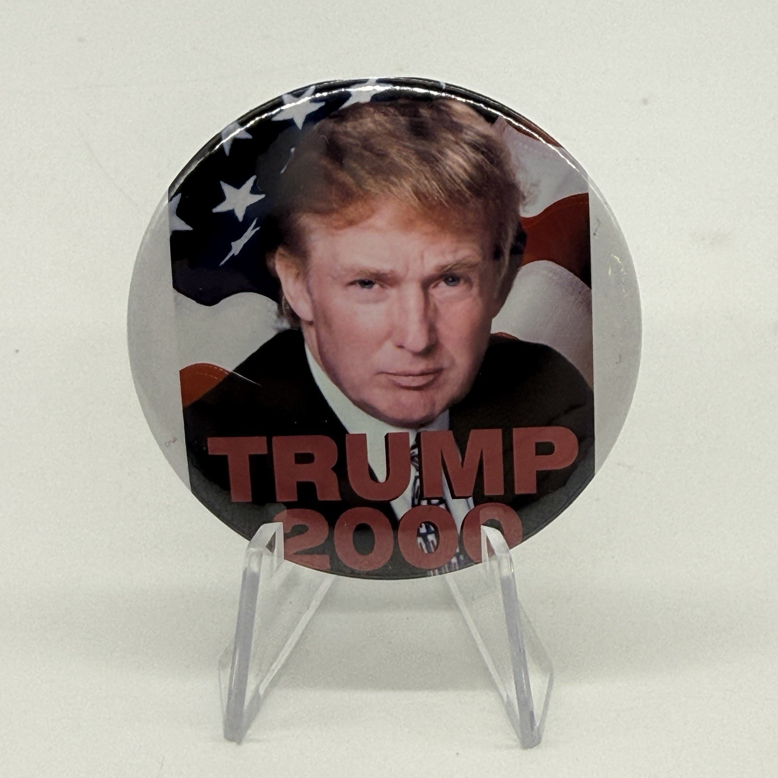 2000 DONALD TRUMP REFORM PARTY political button pinback 2.25\