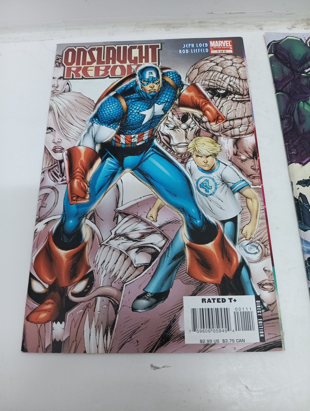 2 Issue Lot Marvel Onslaught Reborn Issues 1 & 2 Of 5