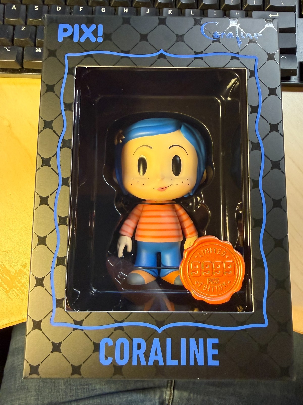 thrilljoy PIXI Coraline Vinyl Figure Limited Edition 9999 Confirmed Hero