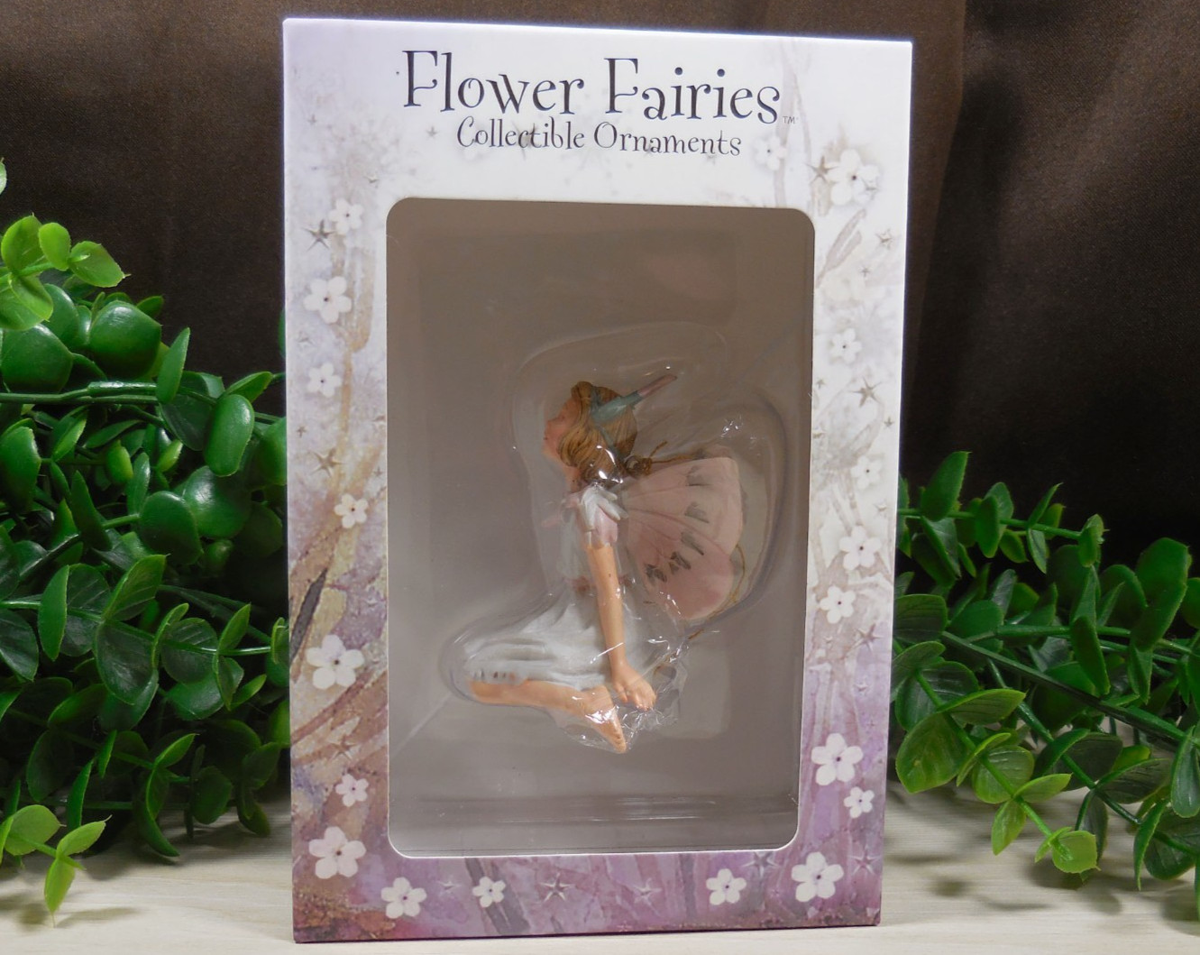 Cicely Mary Barker Retired STORK\'S BILL Flower FAIRY Figure Collectible Ornament