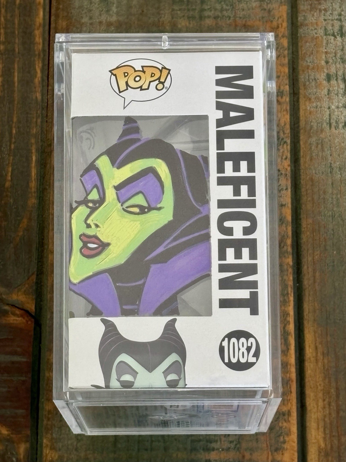 Funko Pop Maleficent Signed Sketch Guy Gilchrist COA Zobie