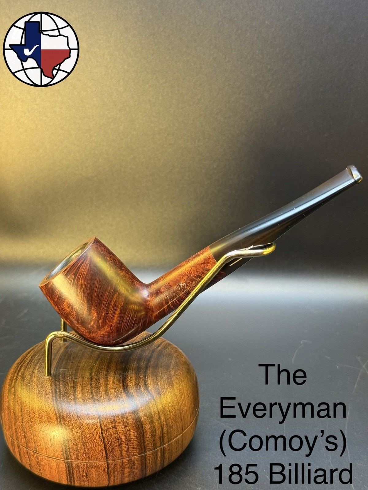Vintage The Everyman (Comoys Sub) 185 Billiard Tobacco Pipe