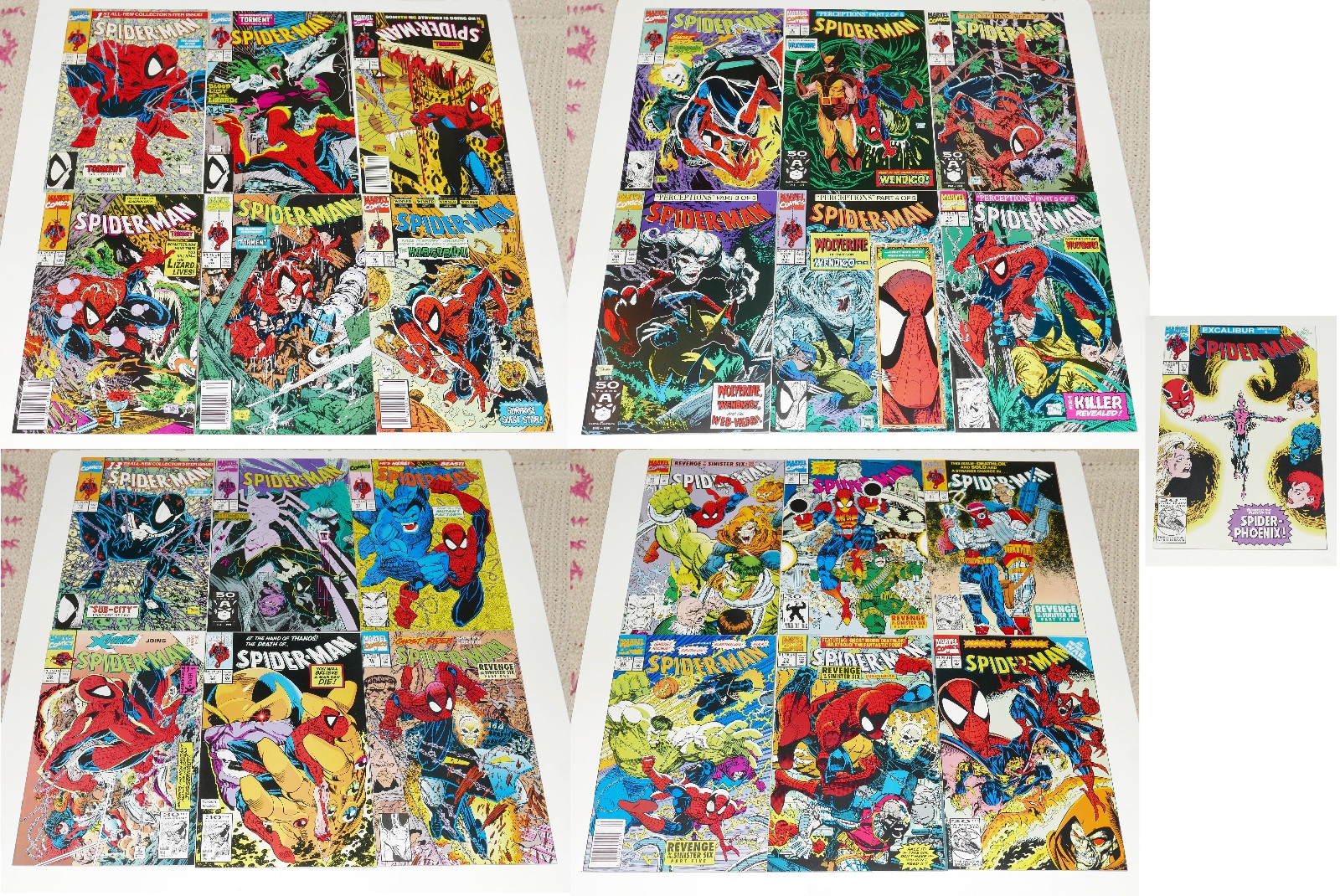 Spider-Man #1-25 Consecutive Complete Run McFarlane Torment Wolverine Marvel