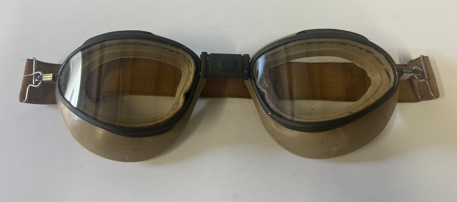 CHAS. FISCHER MOTORCYCLE DISPATCH RIDER GOGGLES