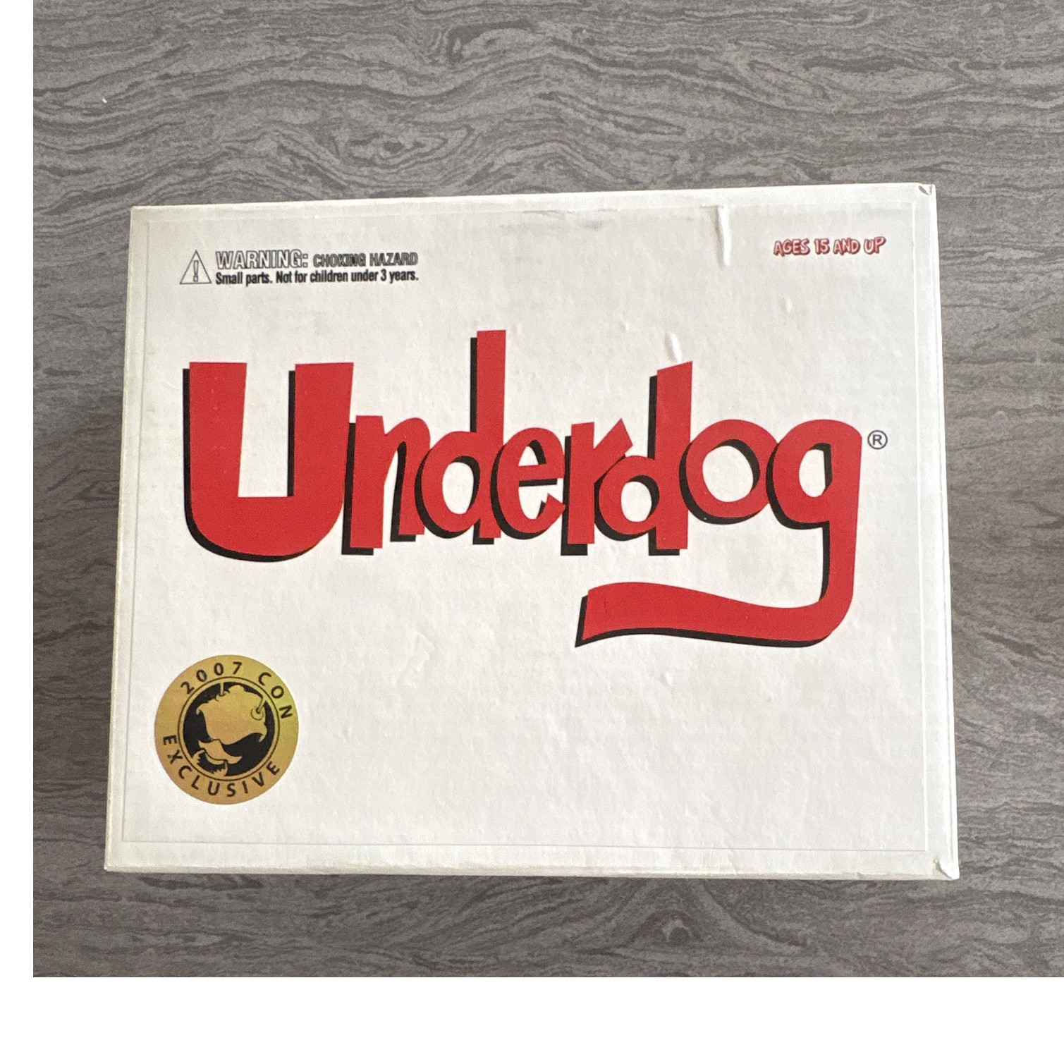 2007 SDCC Mezco Underdog Simon Bar Sinister Comic Con Exclusive Box Set Rare