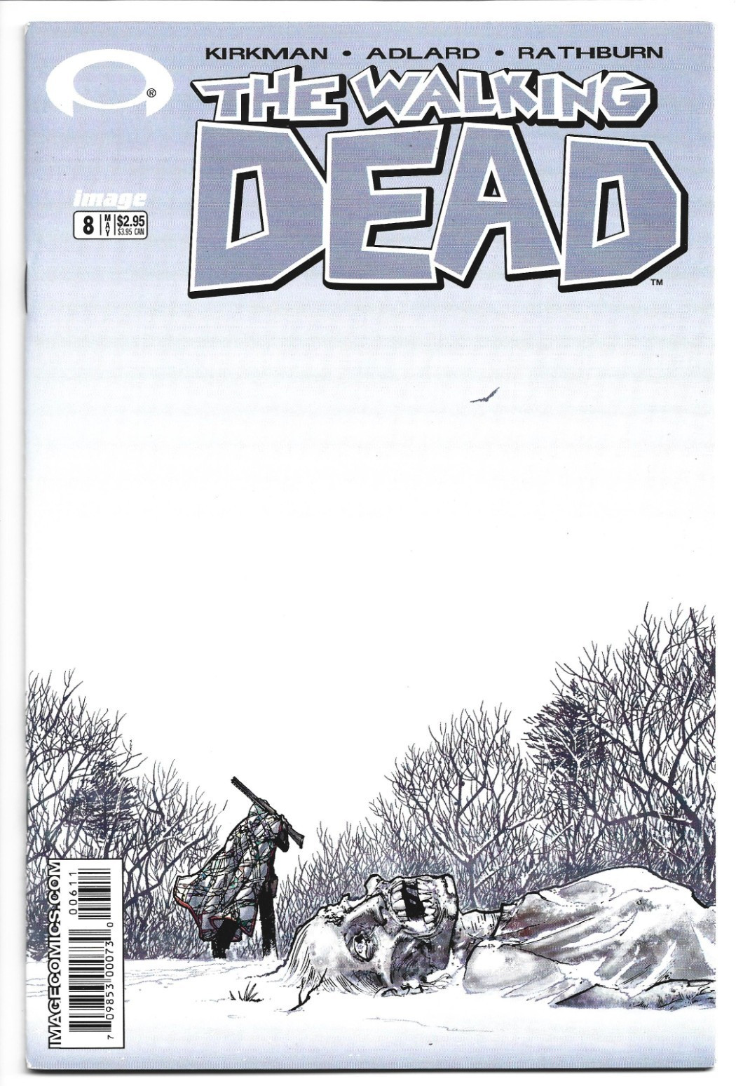 *WALKING DEAD #8*IMAGE*2004*ROBERT KIRKMAN*TONY MOORE*1ST PRINT*VF+*