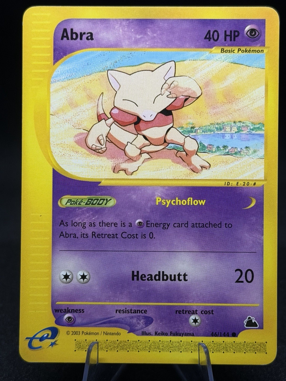 Abra 46/144 Skyridge Vintage Pokémon TCG NM WOTC