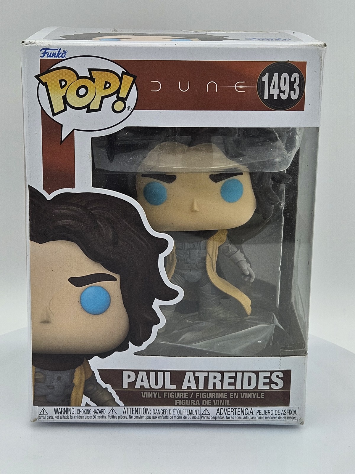 Funko Pop Movies Dune Paul Atreides 1493 Damaged Box w/Protector