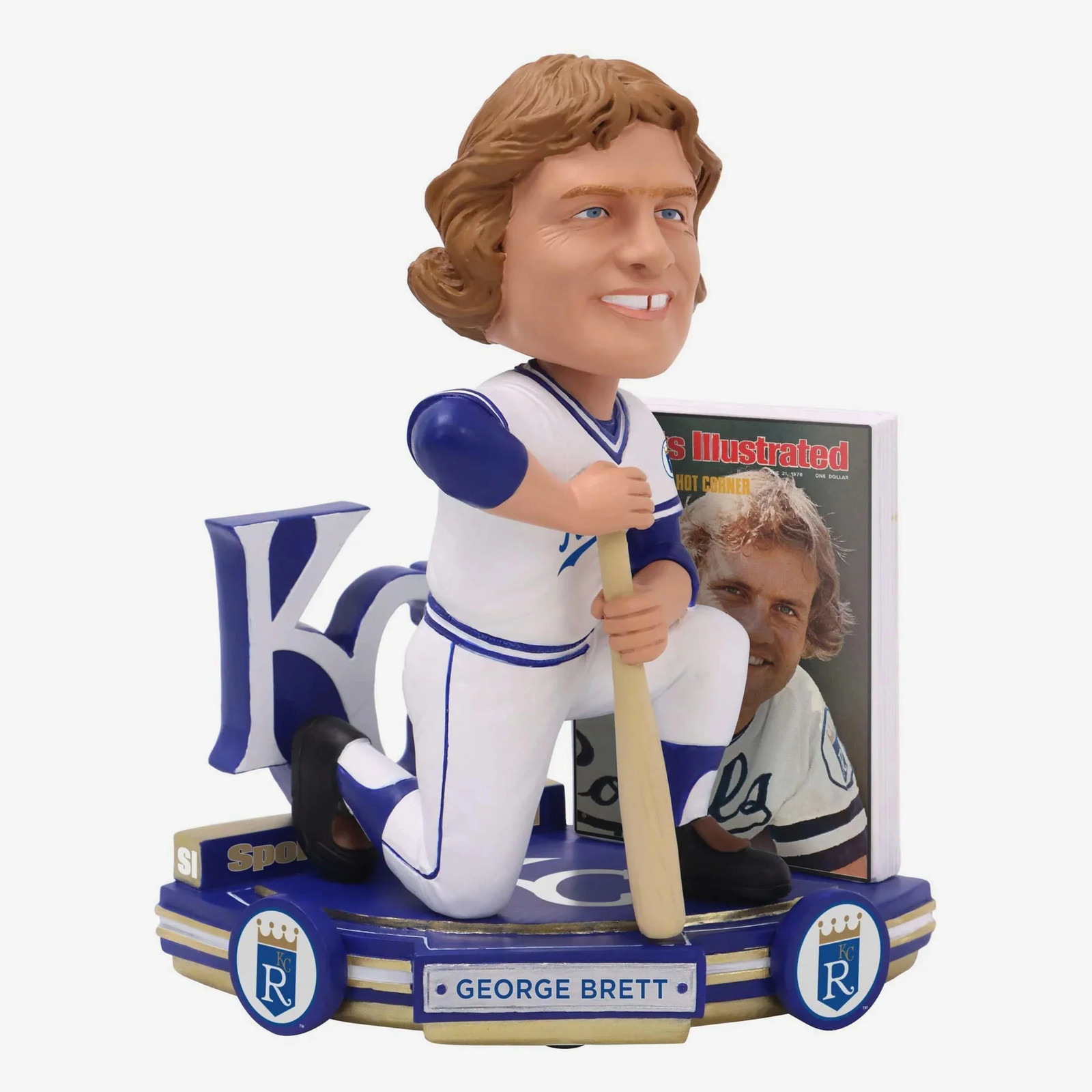 George Brett Kansas City Royals Sports Illustrated Cover Bobblehead MLB