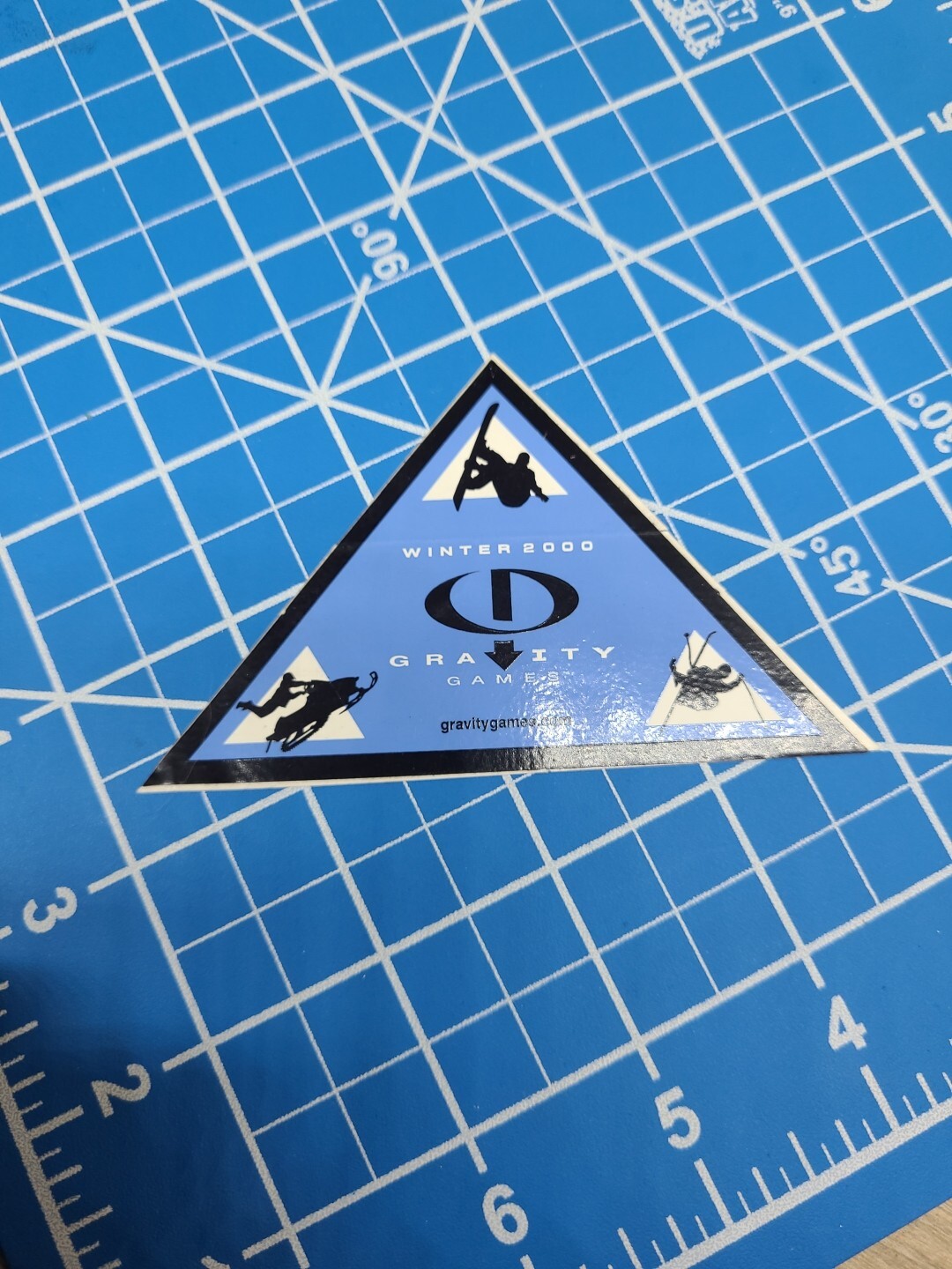WINTER 2000 Gravity Games Sticker 