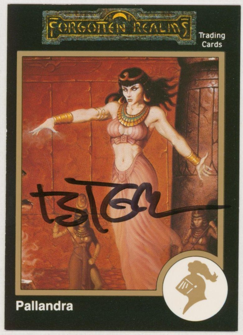 Brom SIGNED 1991 TSR AD&D RPG Art Card #320 Forgotten Realms / Old Empires