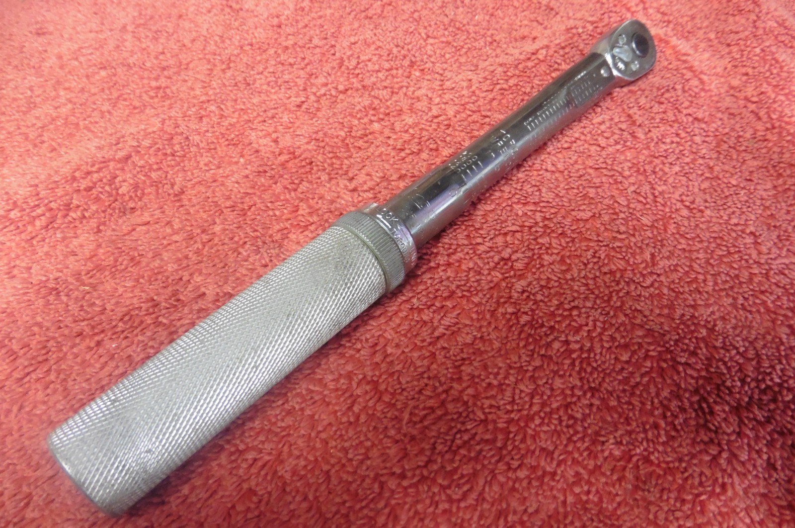 Snap On Tools QJR117B 1/4” Drive Torque Wrench 30-200 inch lbs