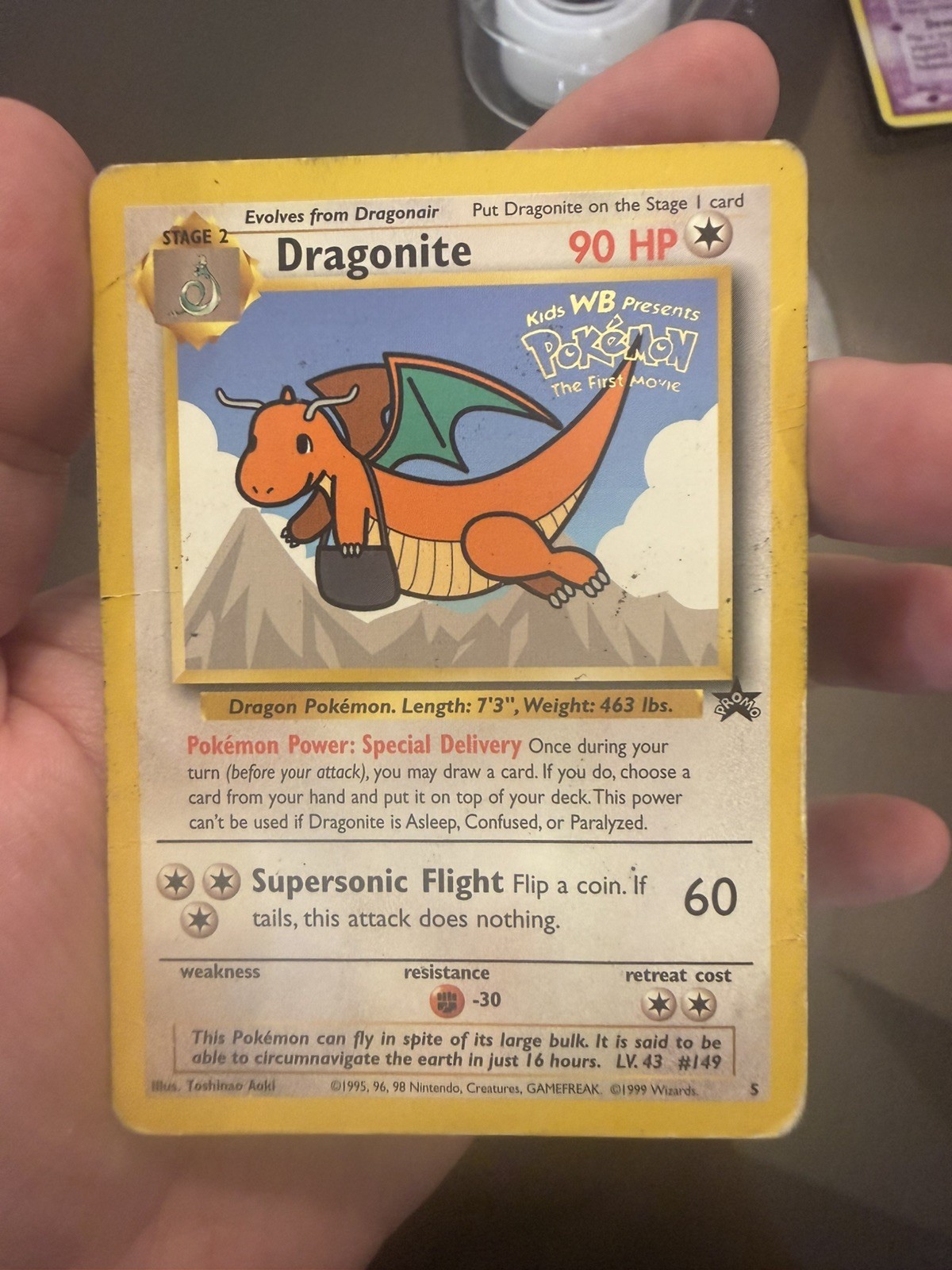 Pokémon: Dragonite 05 WoTC Movie Promo 