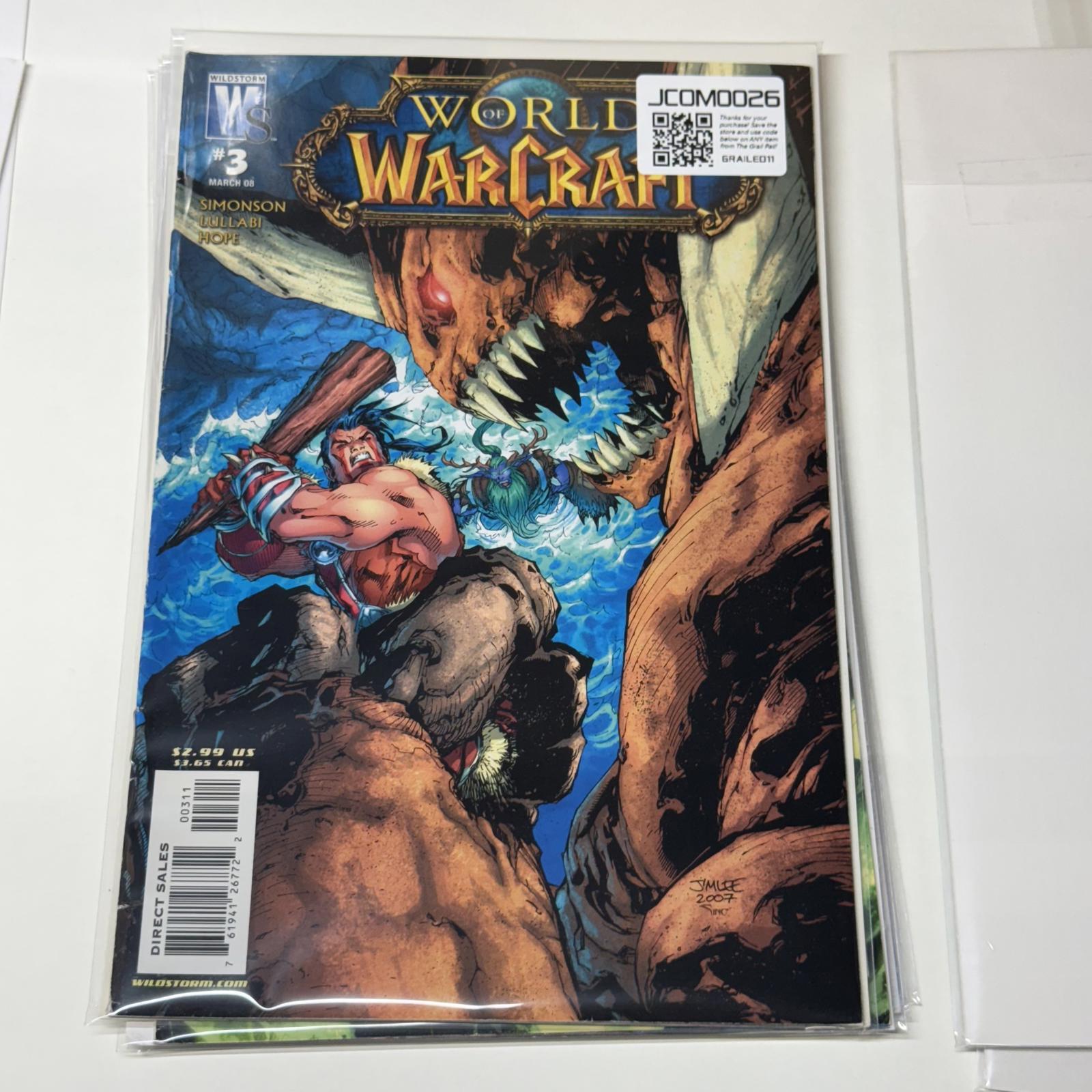 Wildstorm World of Warcraft #1 MAR 2008 WoW Comic Book