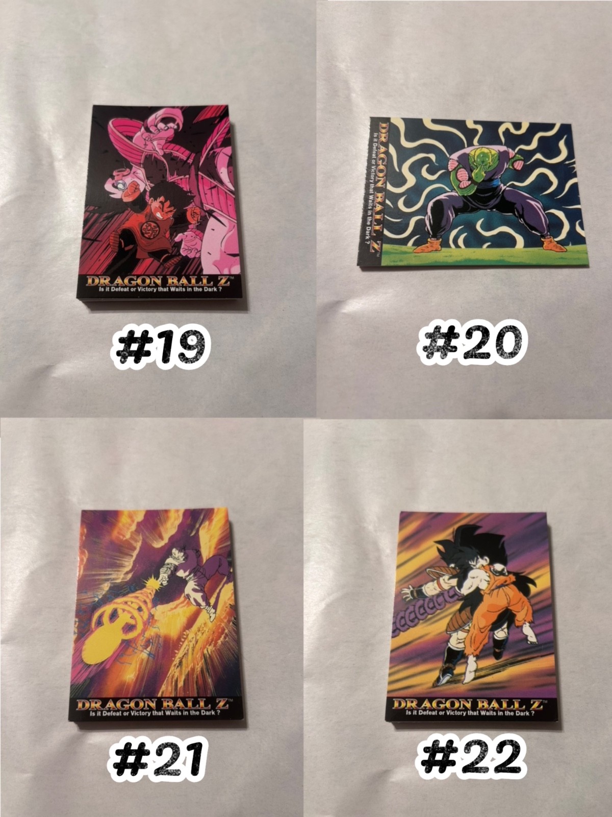 Vintage 1996 Dragon Ball Z Card Lot (700+ Cards)JPP Amada ArtBox Great Condition