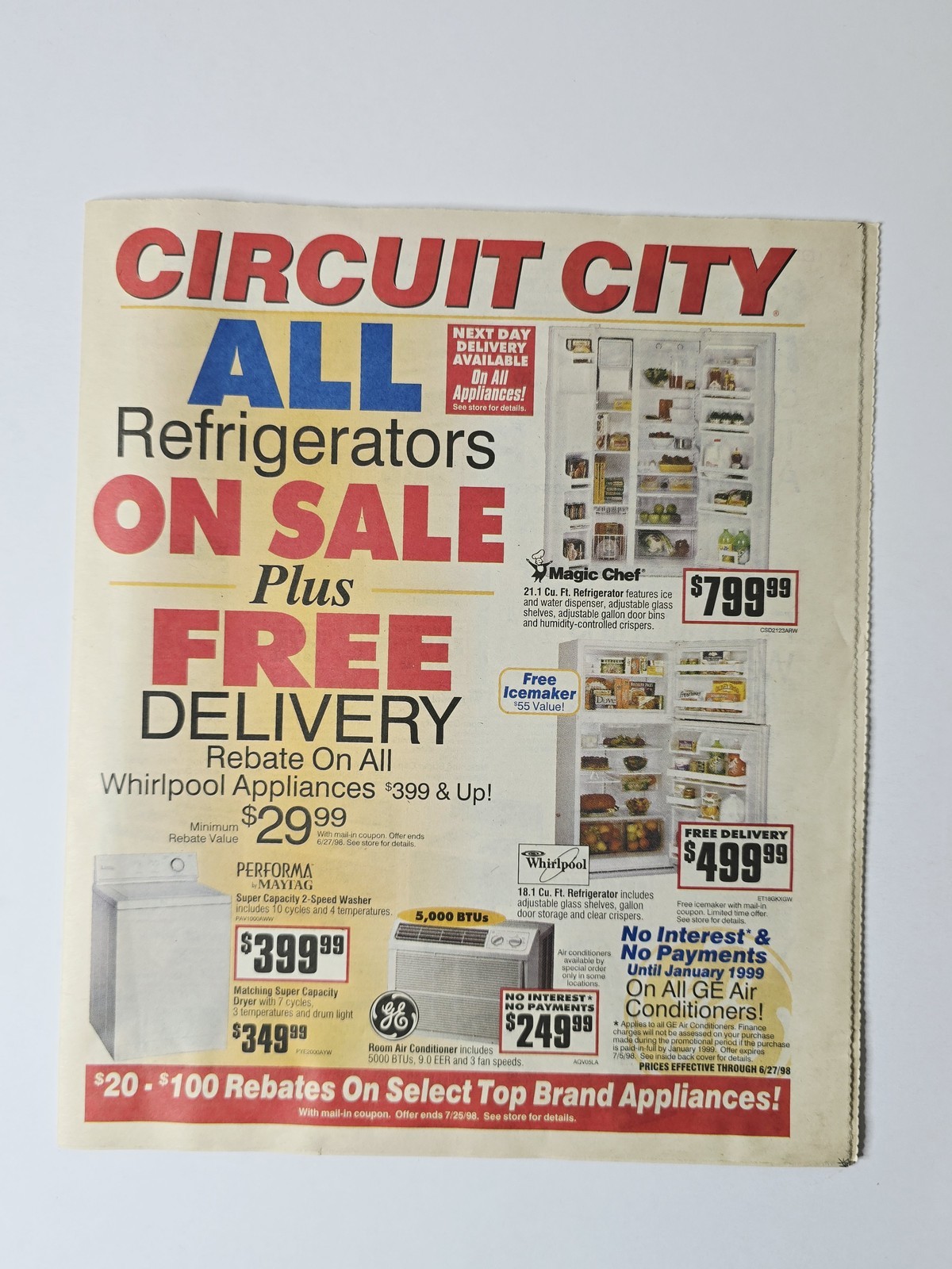 Circuit City 1998 Twisted Metal Road Rash 3D PlayStation 12 Page Circular