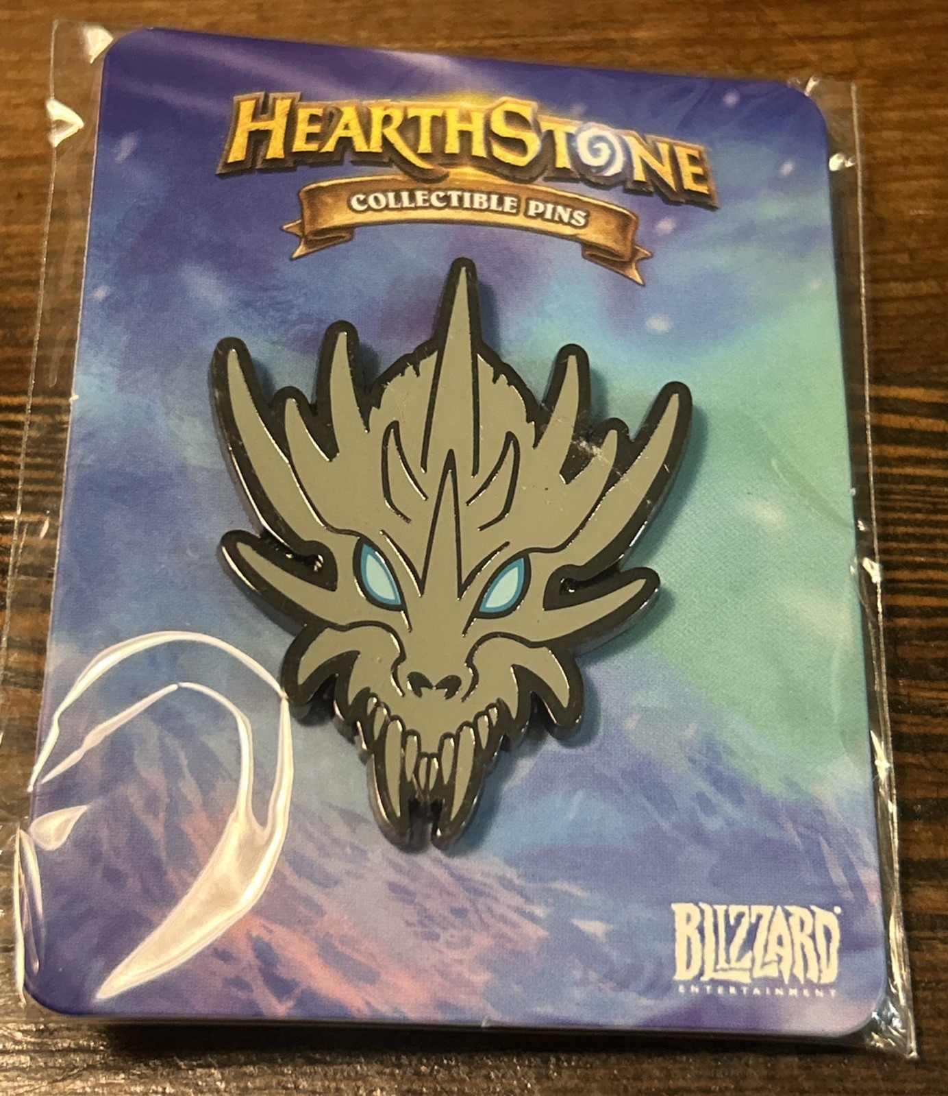 Hearthstone Descent of Dragons Collectible Pin Fireside Gatherings Blizzard 2019