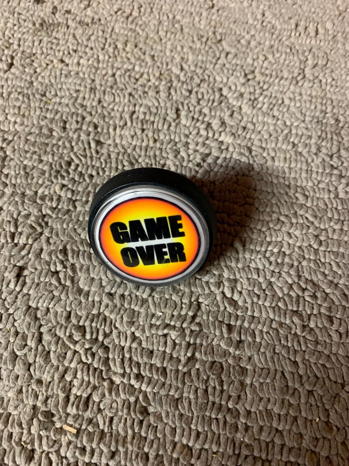 working RAPTOR CAPTOR Game over 2'' round Button arcade game part if1
