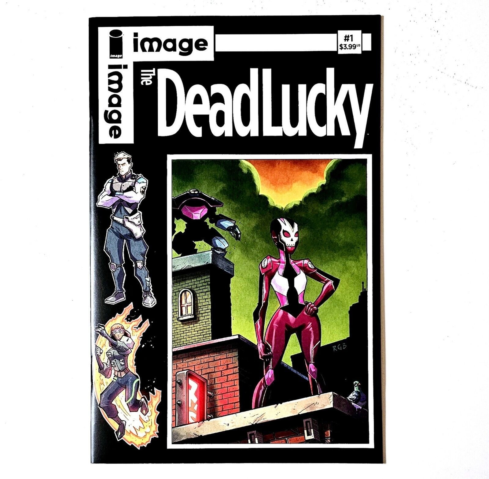 Dead Lucky 1 Comico Variant Primer 2 Grendel Homage Whatnot Exclusive NM/M